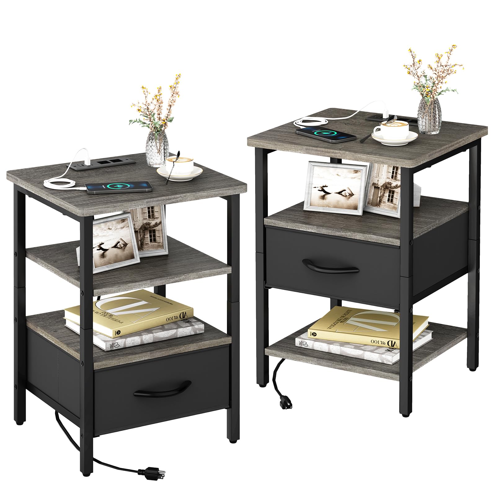◇SACWORKS/NIGHT TABLE SIDE TABLE Amazon.com: SAYGOER Small Half Moon Side Table 19.7'' Bed